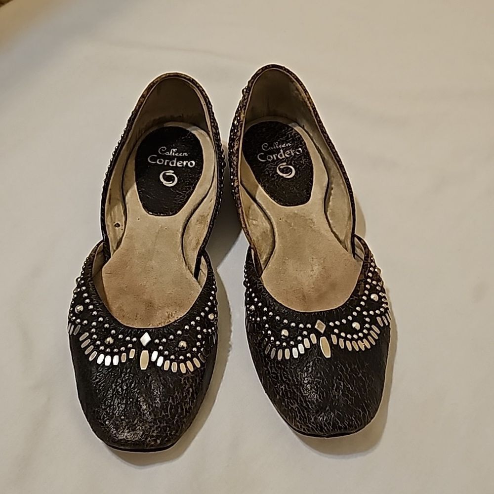 Callen Cordero‎ studded flats size 8
